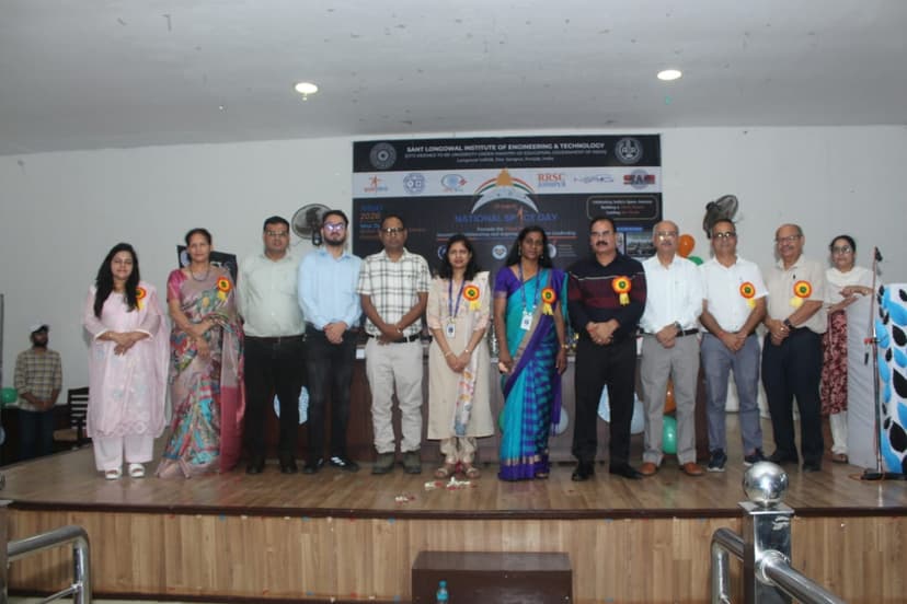 National Space Day 2026 – SLIET × ISRO